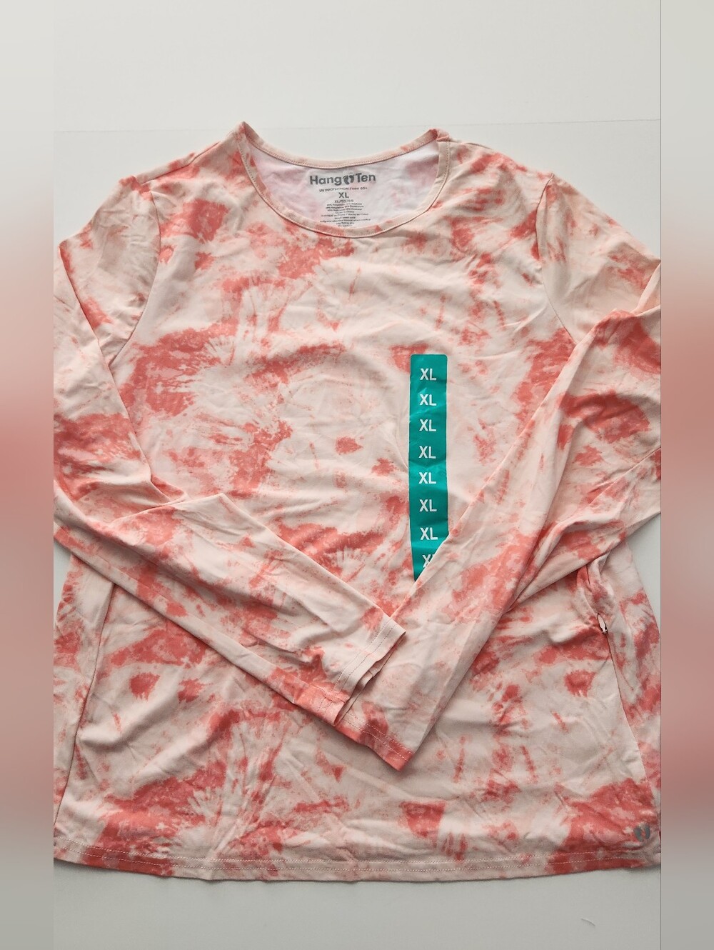 🆕️Hang Ten UPF 50+ Quick Dry Long Sleeve Sun Tee Size XL - Picture 4 of 10